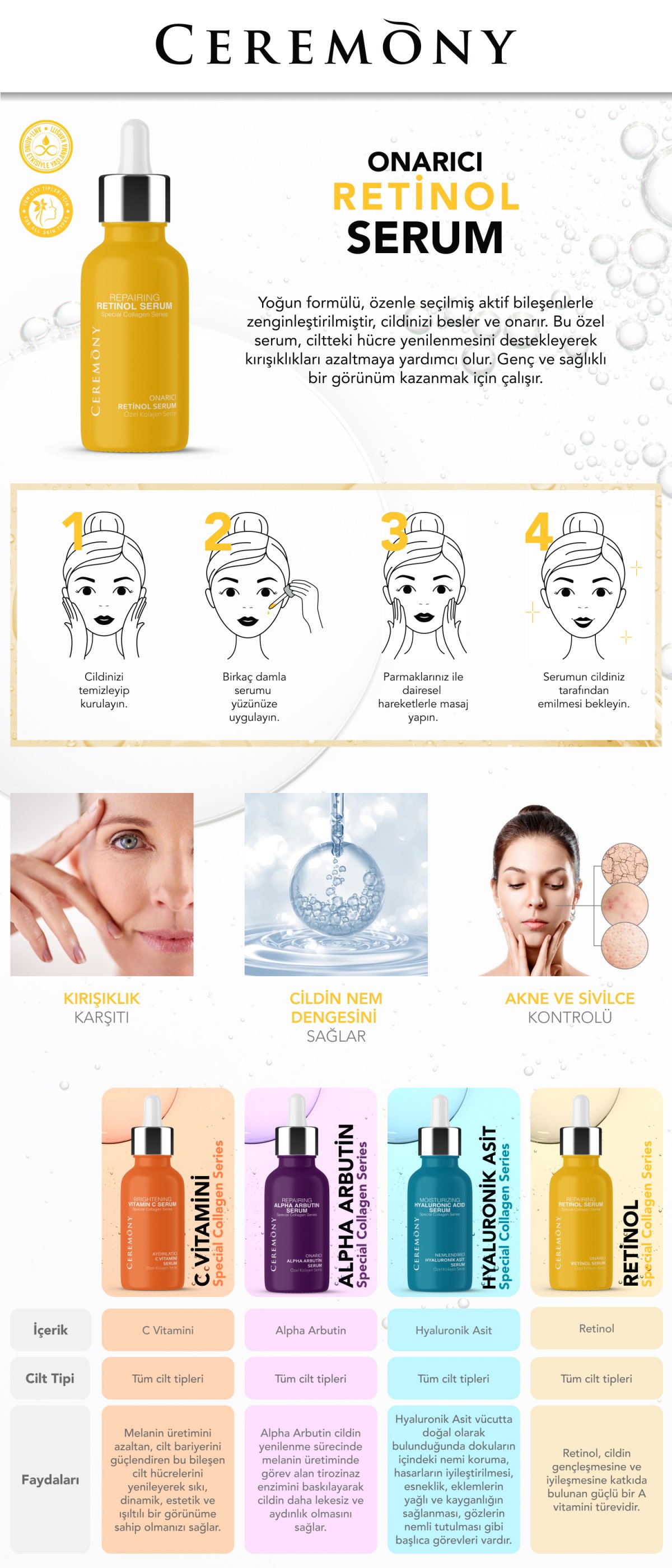 Onarıcı Retinol Serumu #10